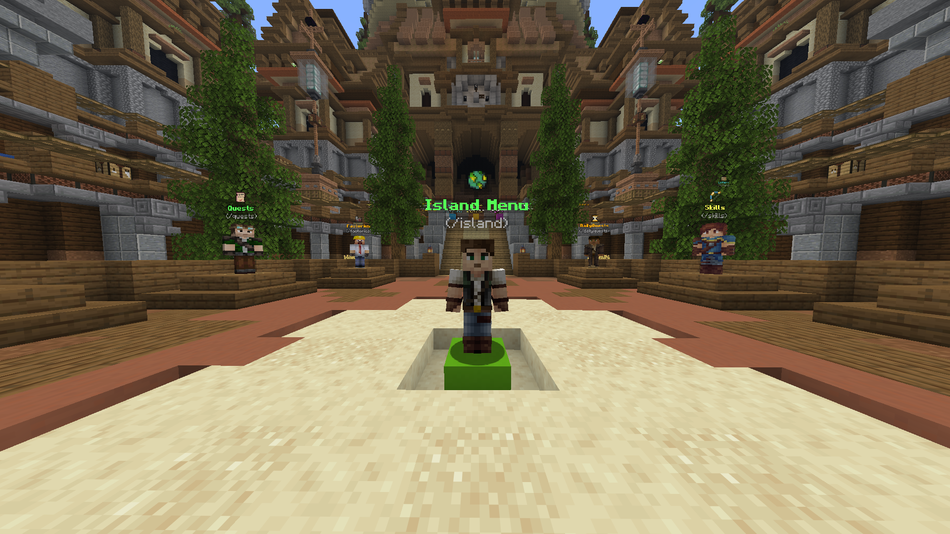 Spawn SkyBlock RovigoMC