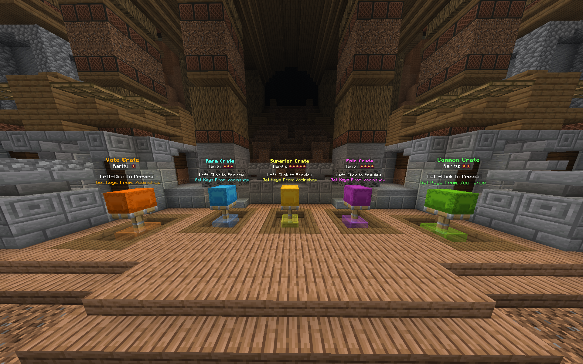 Crates e Premi RovigoMC